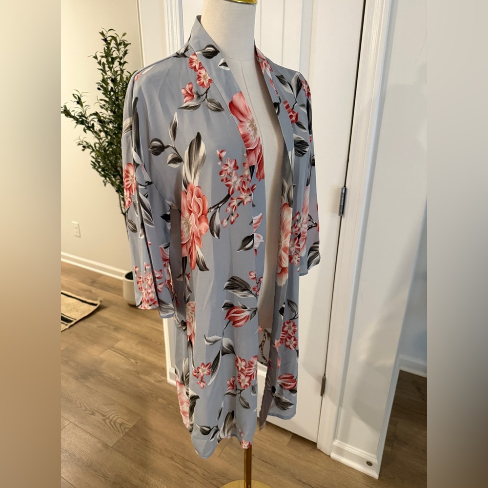 Floral Kimono Jacket